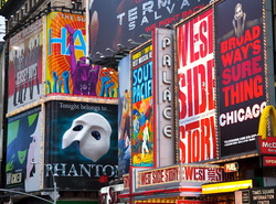 NYC Phantom of The Opera on Broadway.